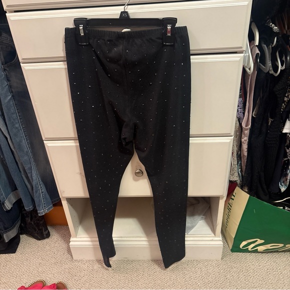 SKIMS washed Onyx Rhinestone Leggings - Picture 3 of 4